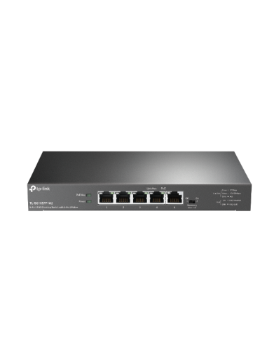 Комутатор TP-Link TL-SG105PP-M2...